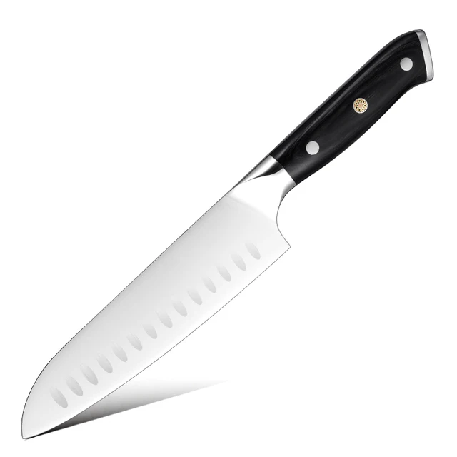 Santoku Clásico Alto Carbono