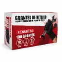 Talla L / Guantes de Nitrilo 10 Micras Kingdiag