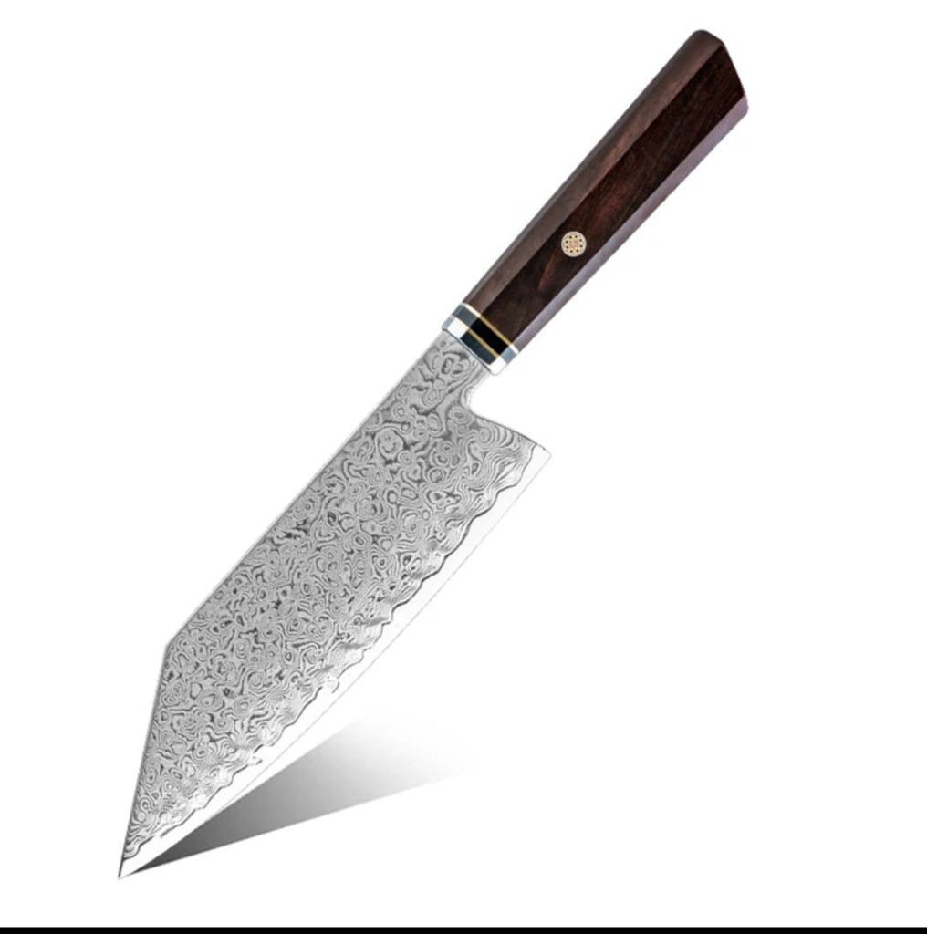 Cuchillo de Damasco Bunka